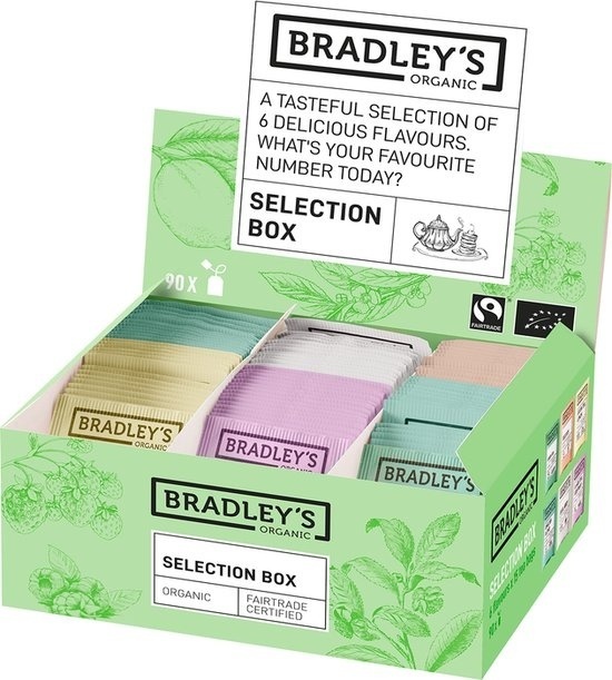 Bradley's Bio Probierpaket 5 x 25 Beutel